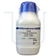 D+ Glucose Anhydrous, Food Grade, 500g, Bendosen