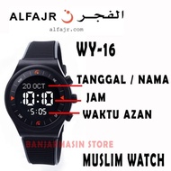 Jam Tangan Azan Sholat Muslim Al Fajr AlFajr WY-16 bukan Al-Harameen