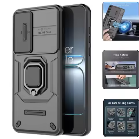 For OnePlus Nord 5 5G Case Car Magnetic Ring Stand Armor Phone Cases for One Plus Nord5 1+Nord 5 202