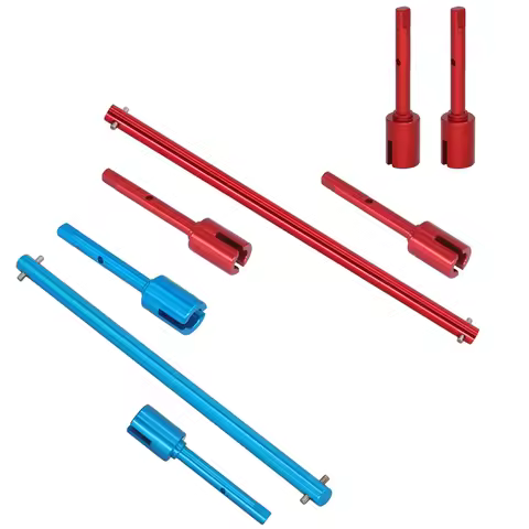 Metal Shaluoman Tamiya TT02 Upgrade Parts Central Drive Shaft and Propeller Joint Set For 1/10 RC to