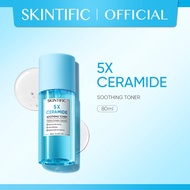 SKINTIFIC 5X Ceramide Soothing Toner 80ml - Skin Barrier Repair Toner