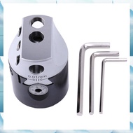 [W F S B] 2Inch 50Mm F1 Type Boring Head 12Mm Lathe Boring Bar Milling Holder For Mt2 Mt3 R8 Shank M
