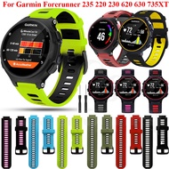 Watch Straps For Garmin Forerunner 235 Silicone Forerunner Strap 220/230/235/620/630/735xt/235 Lite 