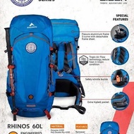 TAS CARRIER EIGER RHINOS 40L DAN 60L | KERIL RANSEL PENDAKI GUNUNG