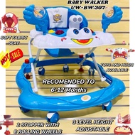BABY FOOT WALKING FOR 6 MONTHS - 12 MONTHS/WALKER BABY/UBABY 8ROLLER WHEELS WALKER/UW- 307