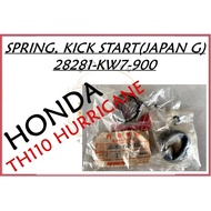 HONDA TH110 HURRICANE JAPAN ORIGINAL SPRING, KICK START [Part Number :- 28281-KW7-900]
