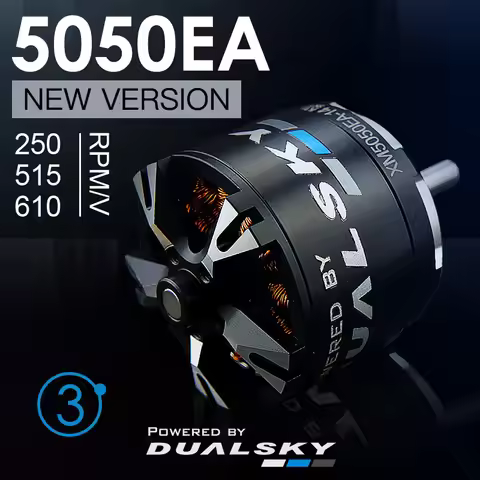Dualsky XM5050EA V3 610KV 515KV 250KV Brushless Outrunners Motor For 70E Fixed-wing RC Airplane