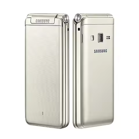 Original Samsung Galaxy Folder G1600(2016) 4G Mobile Phone Dual SIM Card 3.8'' 2GB RAM 16GB ROM gala