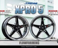 ล้อแม็กใหม่ - XPRO5 - งาน75WHEELS - ขอบ 18 - 18 x 5รู114 ) หน้ากว้าง 8.5 x 8.5 - ET35/35 - สี ดำ- ส่