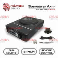 SUBWOOFER KOLONG 8 Inch PREMIUM EMBASSY EM - 818