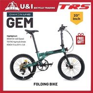 DAHON UNO GEM 20"  SRAM-GX 10 Speed / Aluminum Folding Bike / Basikal Lipat / Foldable Bike