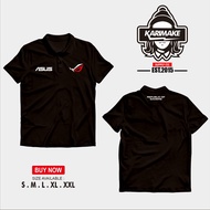 Polo Shirt Asus ROG Republic of Gamers Polo Shirt Game T-Shirt