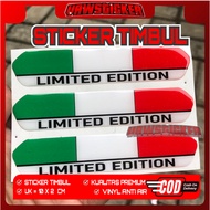 EMBLEM TIMBUL ITALY LIMITED EDITION STICKER LIMITED EDITION ITALY STICKER CHEAP