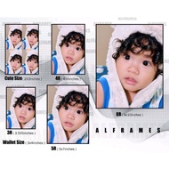 Picture Print sizes( wallet size,4r,5r,8r,11r,A4)