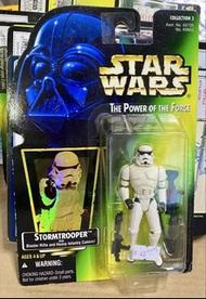 C1279 KENNER 69803 STAR WARS 星球大戰 THE POWER OF THE FORCE 白兵 STORMTROOPER WITH BLASTER RIFLE AND HEAV