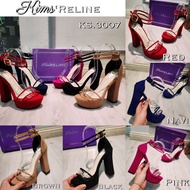 ks.3007 High heels terbaru material suede 13cm/ heels Reline 13cm