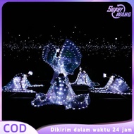 1set Angel Wings Costume Led Wings Kerub Belly Dance Angel Wings Children Aldult Wings Dance Dancer 