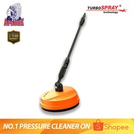 APACHE FlexiMod PB1 High Pressure Water Jet Cleaner Patio Brick Floor Rotary Wash Brush Turbo Nozzle