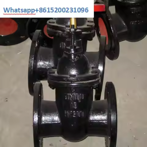 DN500 Z45T-10/16 cast iron concealed copper core flange gate valve