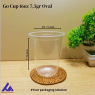 GO CUP PLASTIC CUP 16oz OVAL
