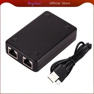 [MagiDeal] Out  Lan Hub Network  Ethernet Internet Adapter Hub Splitter (for Computer) Black New