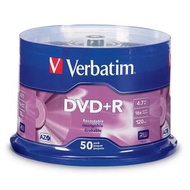 Verbatim 威寶 DVD+R 4.7GB 16X 生活系列 50片 筒裝 95037