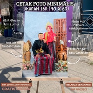 MDF Photo Printing Size 16 R 40x60 cm, 6 mm Thick MDF Frame Photo Printing