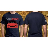 Honda Civic Dolphin EG6 *D5 (Navy Blue Tshirt)