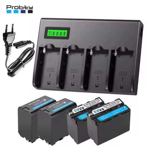 NP-F970 NP-F960 NP F970 8800mAh Battery with LED Power Indicator For Sony DCR-VX2100, DSR-PD150, DSR