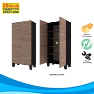 KLSB Shoe Rack / 2 Doors Shoe Cabinet / Rak Kasut Tinggi / Kabinet Kasut / Almari Kasut 2 Pintu