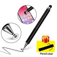 2 in 1 Universal Capacitive Pen Multifunction Touch Screen Stylus Drawing Pencil for i-Phone i-Pad Android Table