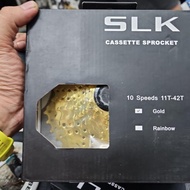Sprocket cassette 10 speed 11 42 SLK GOLD The best Product