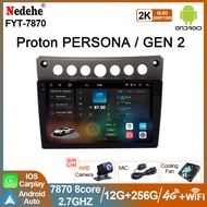 7870 2.7GHZ CPU [New Full Cover] Proton Persona / Gen2  9" Android Car Player 2-DIN Carplay Auto 2K 