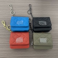 美國 STEVE MADDEN 純色車線皮革 散子包