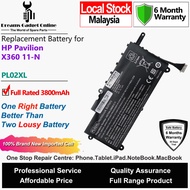HP Laptop Battery PL02XL 3800mAh for HP Pavilion X360 11-N Laptop