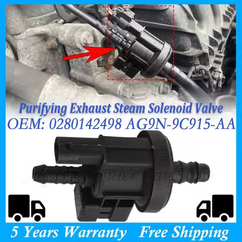New For Ford Fusion Lincoln MKZ 2.0L 2013-2016 Car Vapor Canister Purge Solenoid Valve S0280142519 C