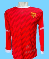 JERSEY BAJU BOLA DEWASA LENGAN PANJANG TIMNAS SIZE L-XL