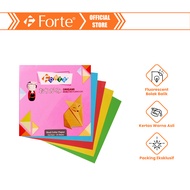 [Forte] Origami 2-sided Color Folding Paper 15 x 15 cm - 25 sheets