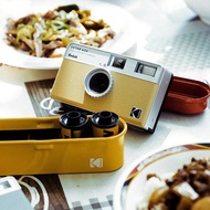 【Kodak 柯達】復古底片相機 Kodak Ektar H35 沙色 半格機