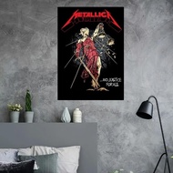 Metallica Classic Band Vintage Poster - Aesthetic Room Decor, Art Wall Painting Canvas 0311