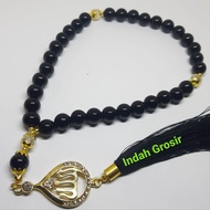 Tasbih Lafad Batu Black Onex 10mm 33Butir