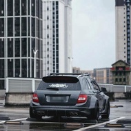BigSale For Mercedes Benz W204 C200 C300 C63 Estate / Wagon High Quality Carbon Fiber Roof Spoiler C