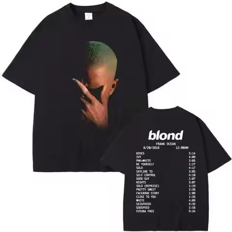 2026 Graphic-Shirt Tees Size Plus,Rapper Frank Fashion Vintage Graphic T-Shirts Men Women's Ocean.