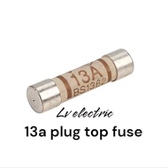 1pcs 13A PLUG TOP FUSE 13A Plug Top Fuse / Fuse Plug / Plug Fuse 13A BS1362