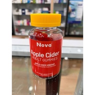 Nova Apple Cider Gummies 50's | Apple Cider Vinegar ACV 1000mg | Digestive Support | Metabolism Supp
