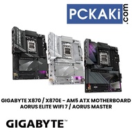 GIGABYTE X870 GAMING X / AORUS ELITE AX / ICE / X870E AORUS PRO X / XTREME AM5 ATX DDR5 MOTHERBOARD