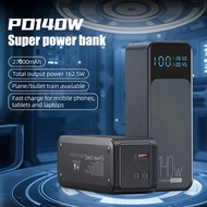 162.5w 27000mah/99.9wh Pd3.1 140w Power Bank Smart Display Led Light Qc Pps Scp 2type-c 1usba Laptop
