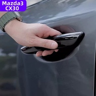Mazda 3 2020-2026 Mazda CX30 Door Handle Cover CX30 Pure Bright Black Paint Craft Handle Cover