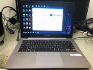 ASUS UX310U NB,螢幕尺寸:13.3吋,CPU:i7-6500U,記憶體:8GB,沒有硬碟,沒有變壓器 功能正常