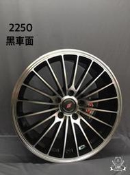 巨大車材 INFORGED IFG36 2250 輕量鋁圈18吋 8J 黑底車亮 售價$19200